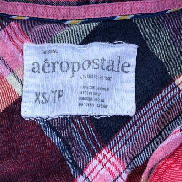 📚 Aeropostale flannel long sleeve Shacket - Picture 2 of 6